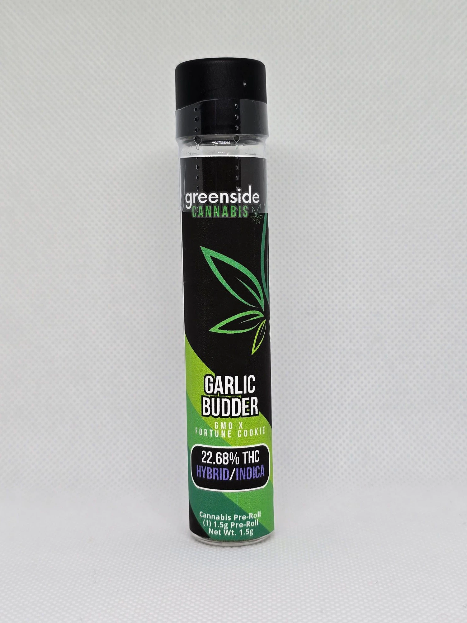 GREENSIDE CANNABIS - Greenside Cannabis - Garlic Budder - PreRoll - 1g Main Image