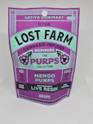 Lost Farm - Grape 'Mendo Purps' - Resin Gummy - 0.1g - 10pk