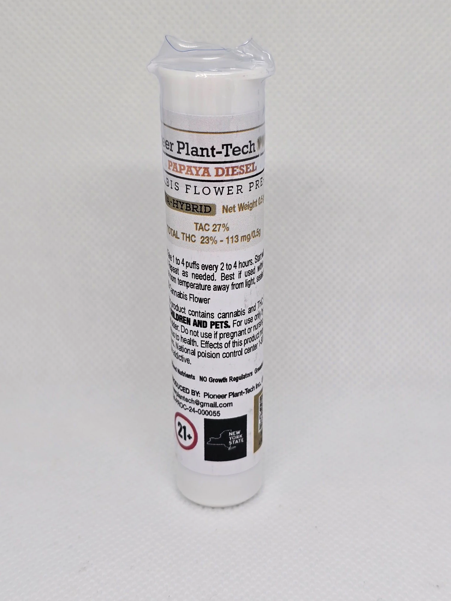 Pioneer Plant-Tech - Pioneer Plant Tech - Papaya Diesel - 0.5g Main Image