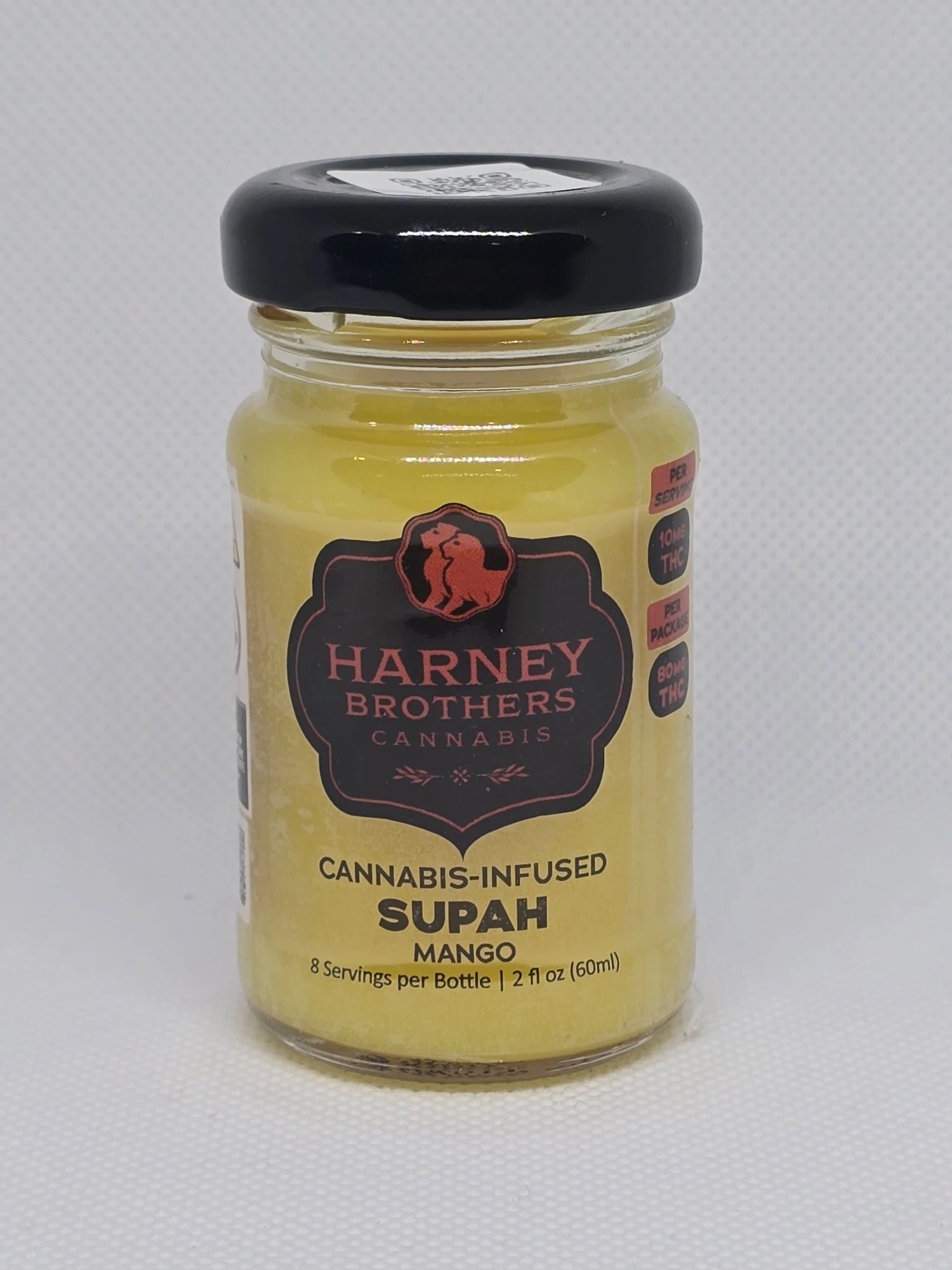 Harney Brothers Cannabis - Harney Brothers - Mango - Supah Shot - 80mg - 2oz Main Image