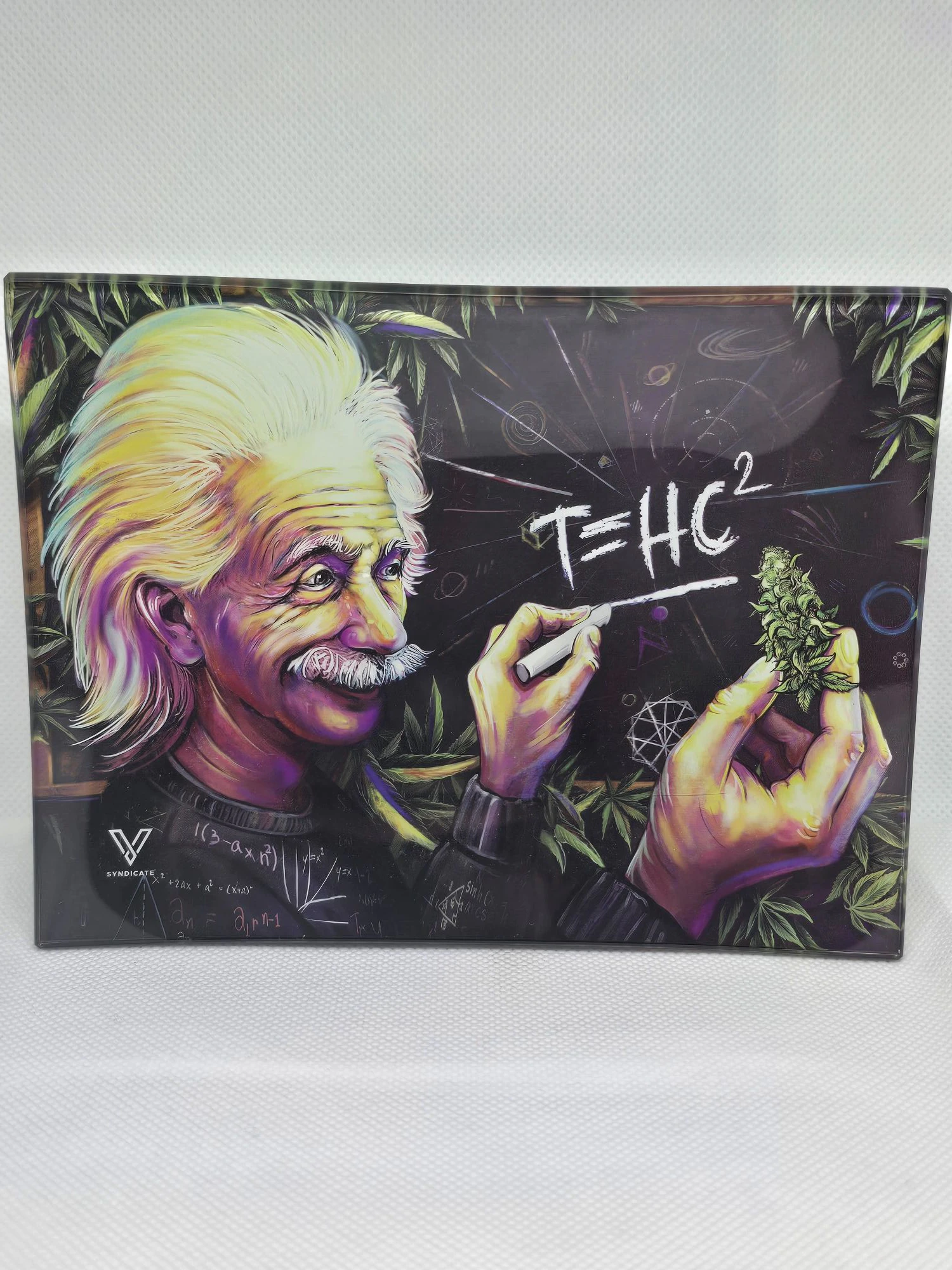 devil's lettuce accessories & more - Small V Syndicate Glass Tray Main Image