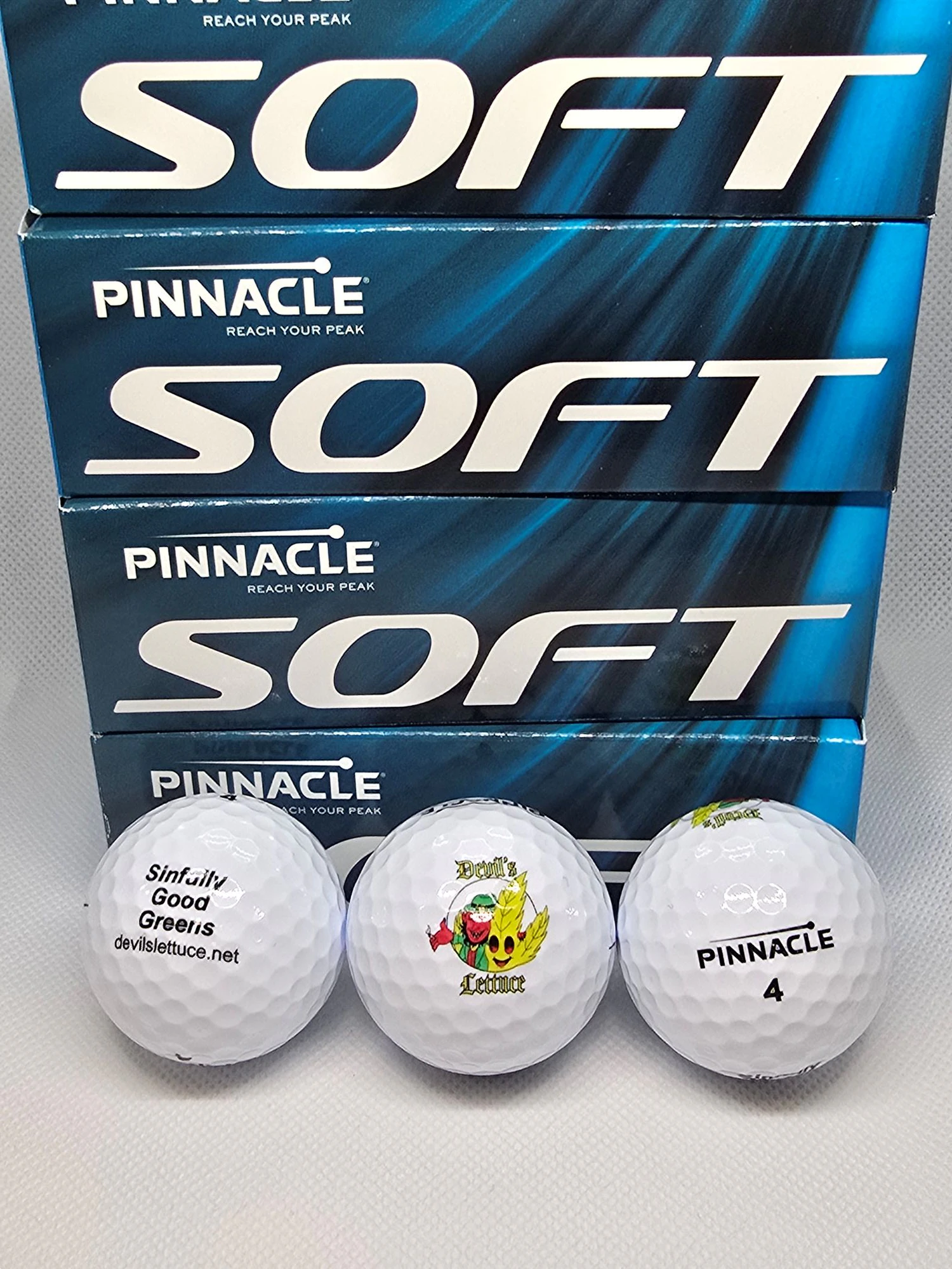 devil's lettuce accessories & more - Devils Lettuce - Pinnacle - 15 Pack Golf Balls Main Image