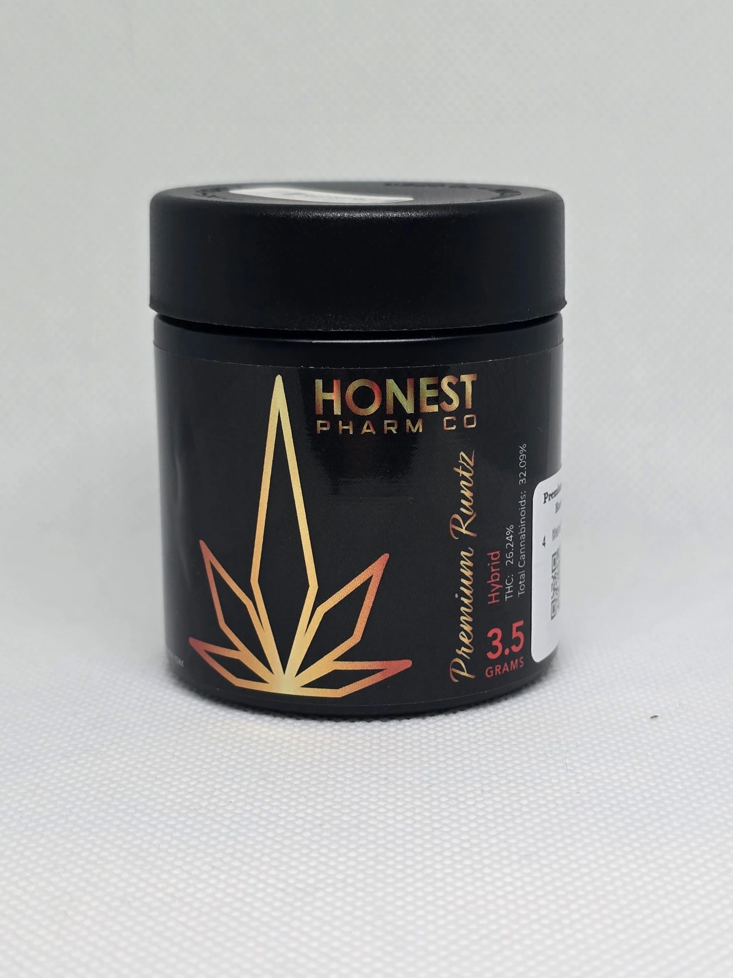 HONEST PHARM CO. - Honest Pharm Co - Premium Runtz - Premium Flower - 3.5g Main Image