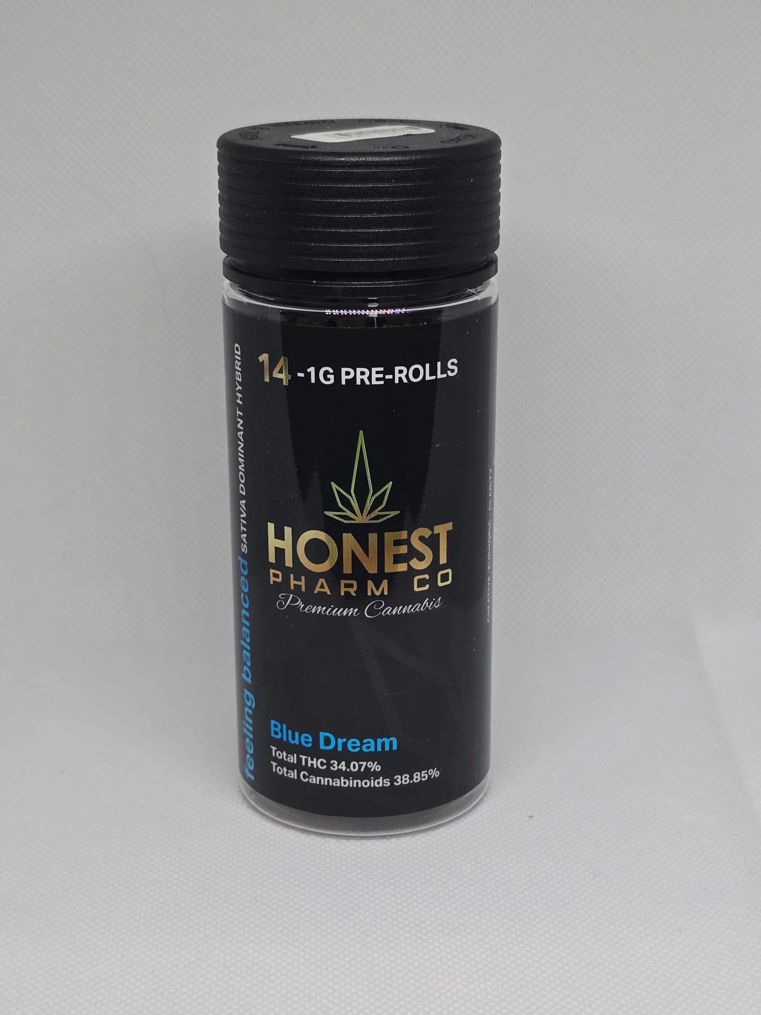 HONEST PHARM CO. - Honest Pharm Co - Blue Dream - Prerolls - 14 x 1g Main Image