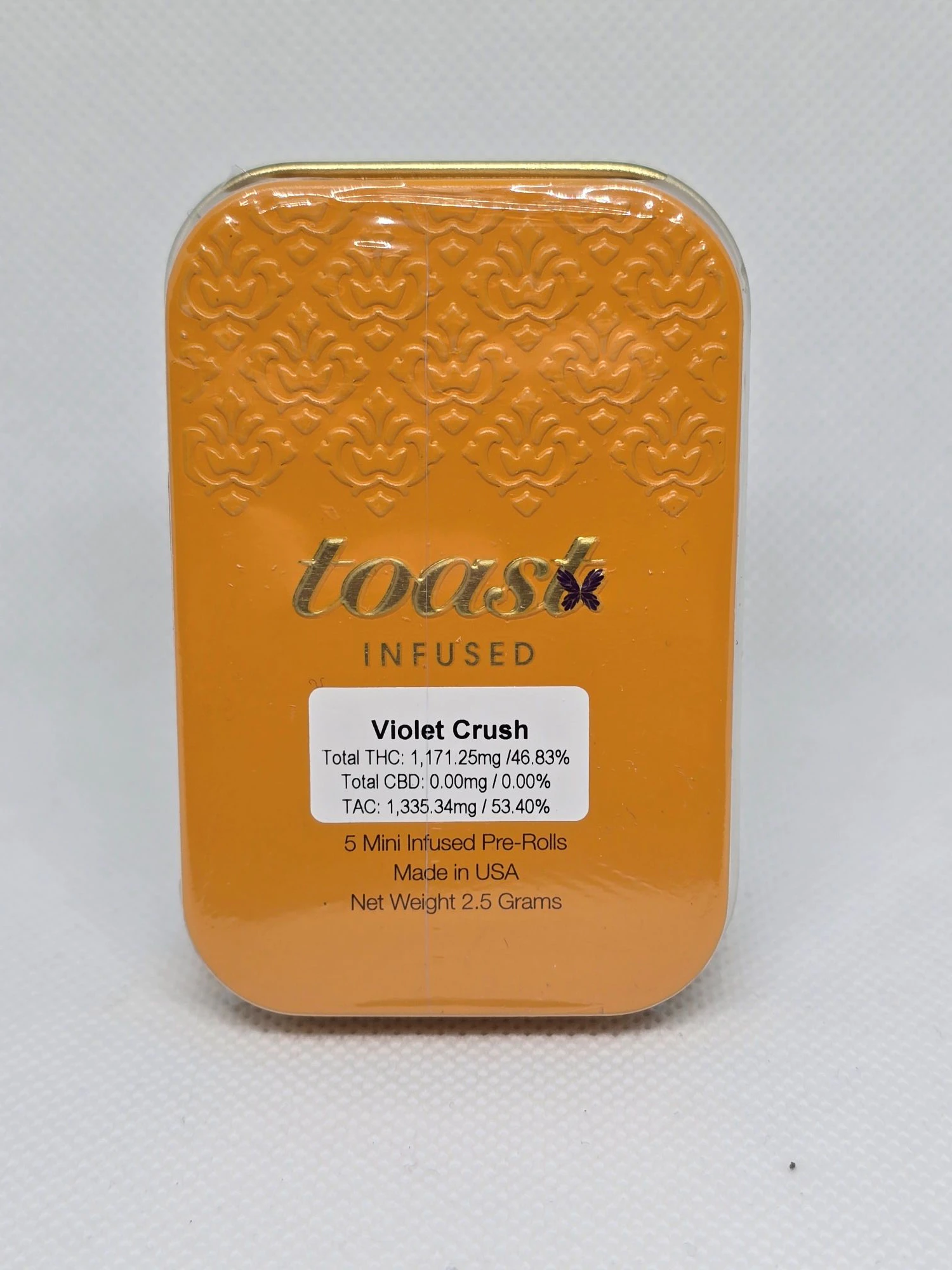Toast - Toast - Violet Crush - Infused PreRolls - 5 x 0.5g Main Image