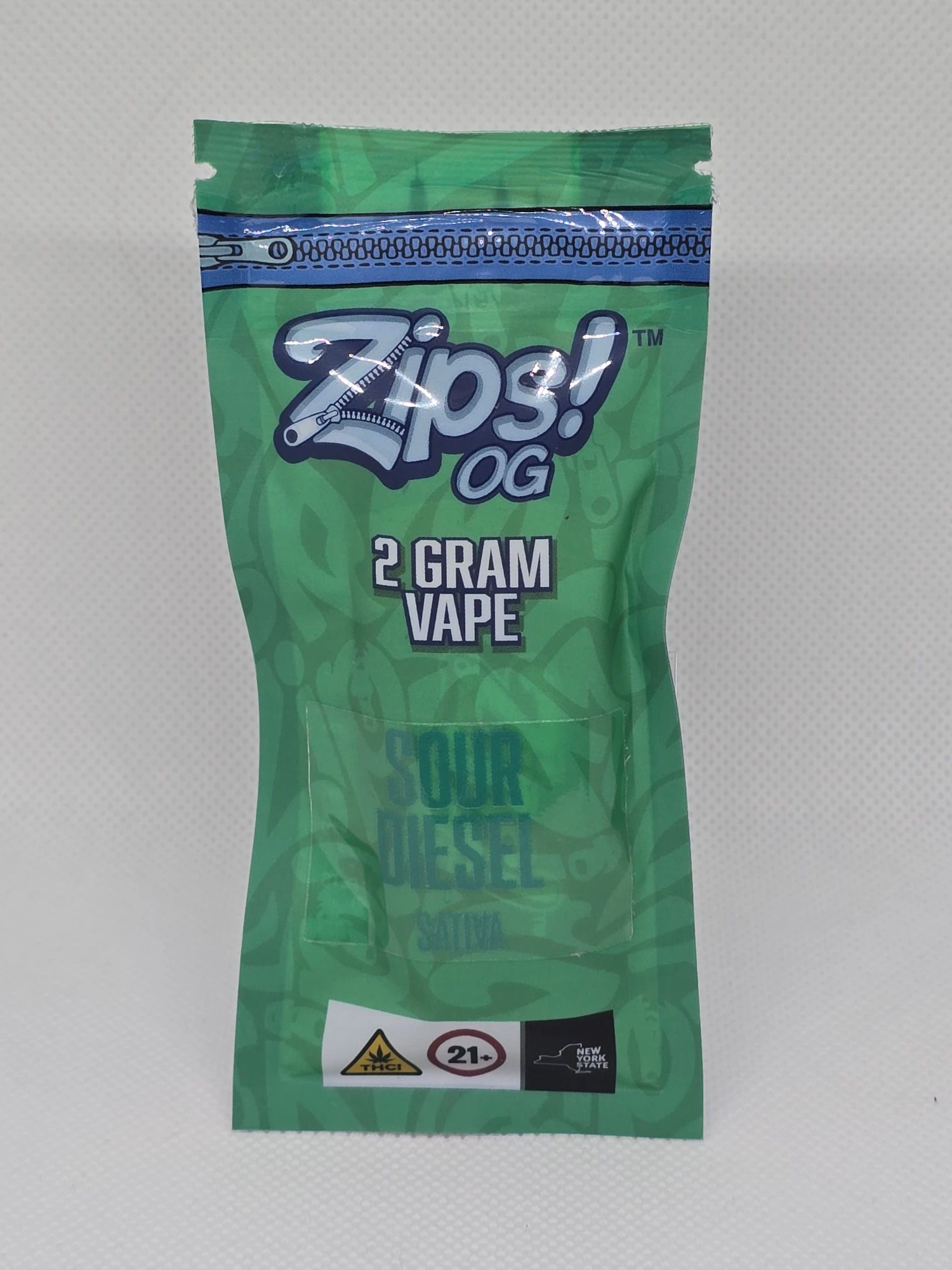 Zips - Zips - Sour Diesel - AIO Vape - 2g Main Image