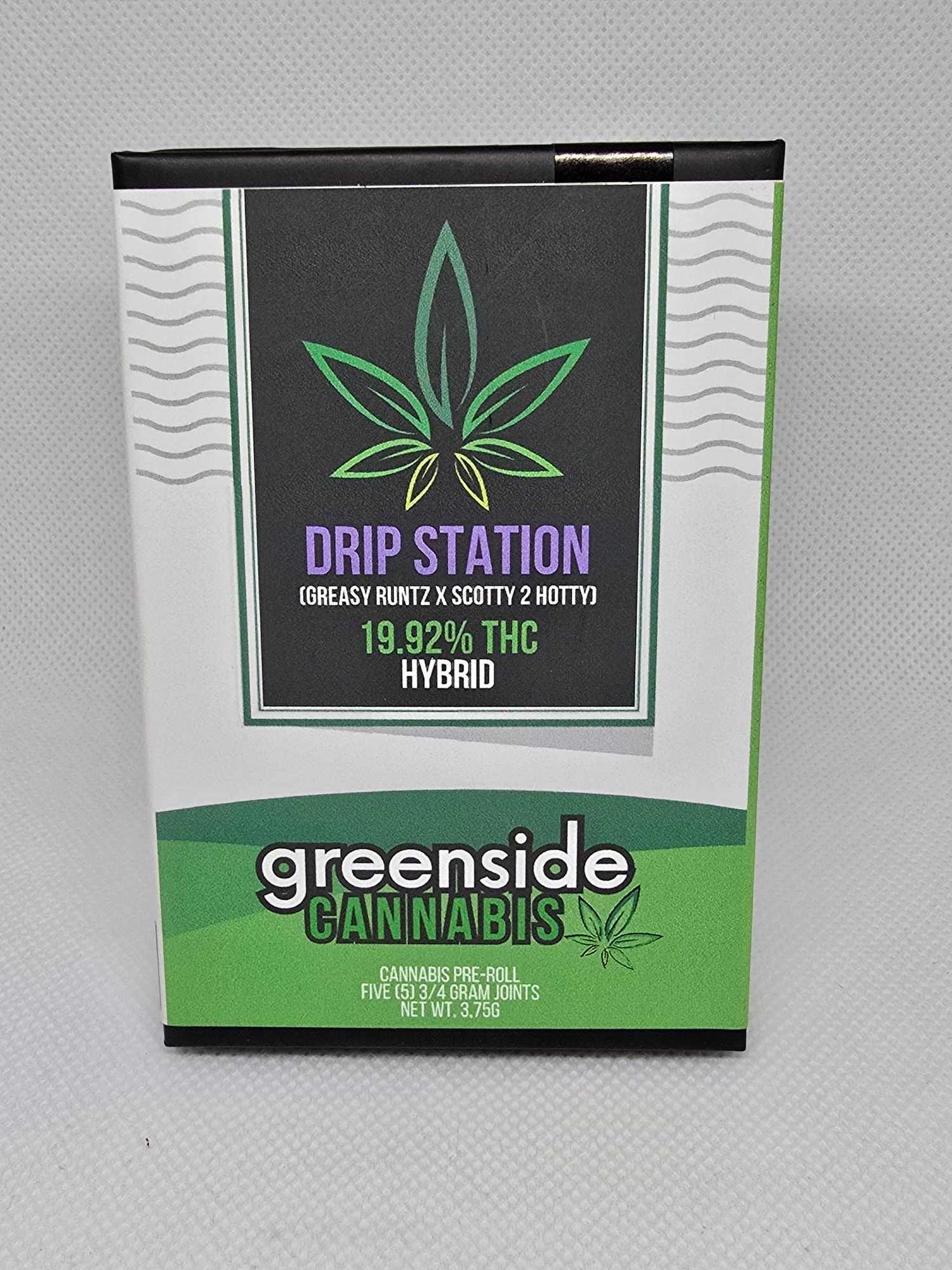 GREENSIDE CANNABIS - Greenside Cannabis - Drip Station - PreRolls - 5 x 0.75g Main Image