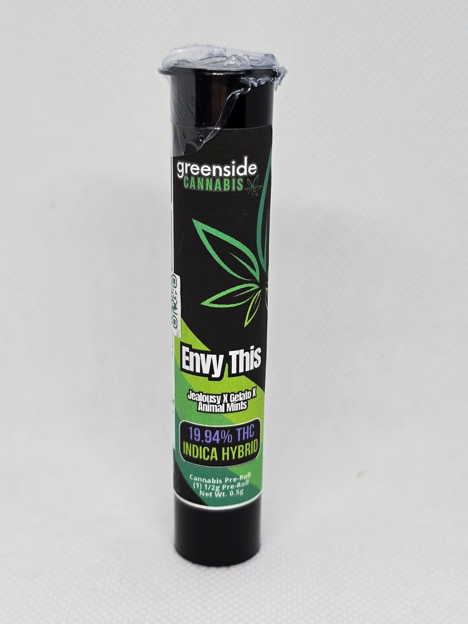 GREENSIDE CANNABIS - Greenside Cannabis - Envy This - PreRoll - 0.5g Main Image