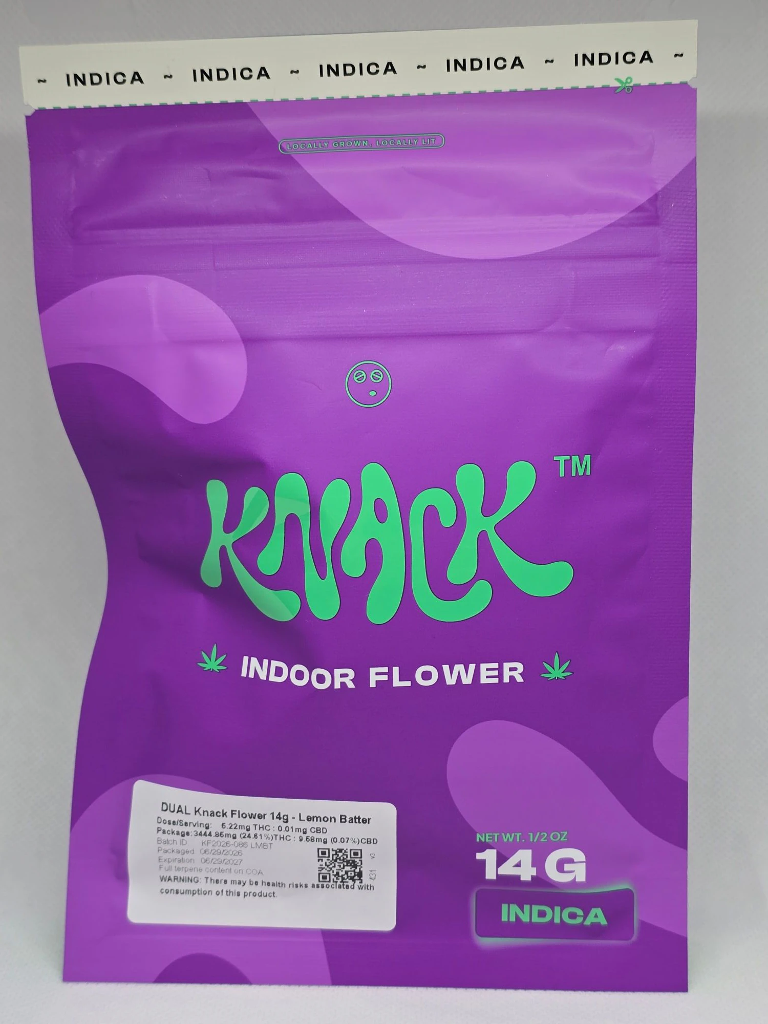 Knack - Knack - Lemon Batter - Flower - 14g Main Image