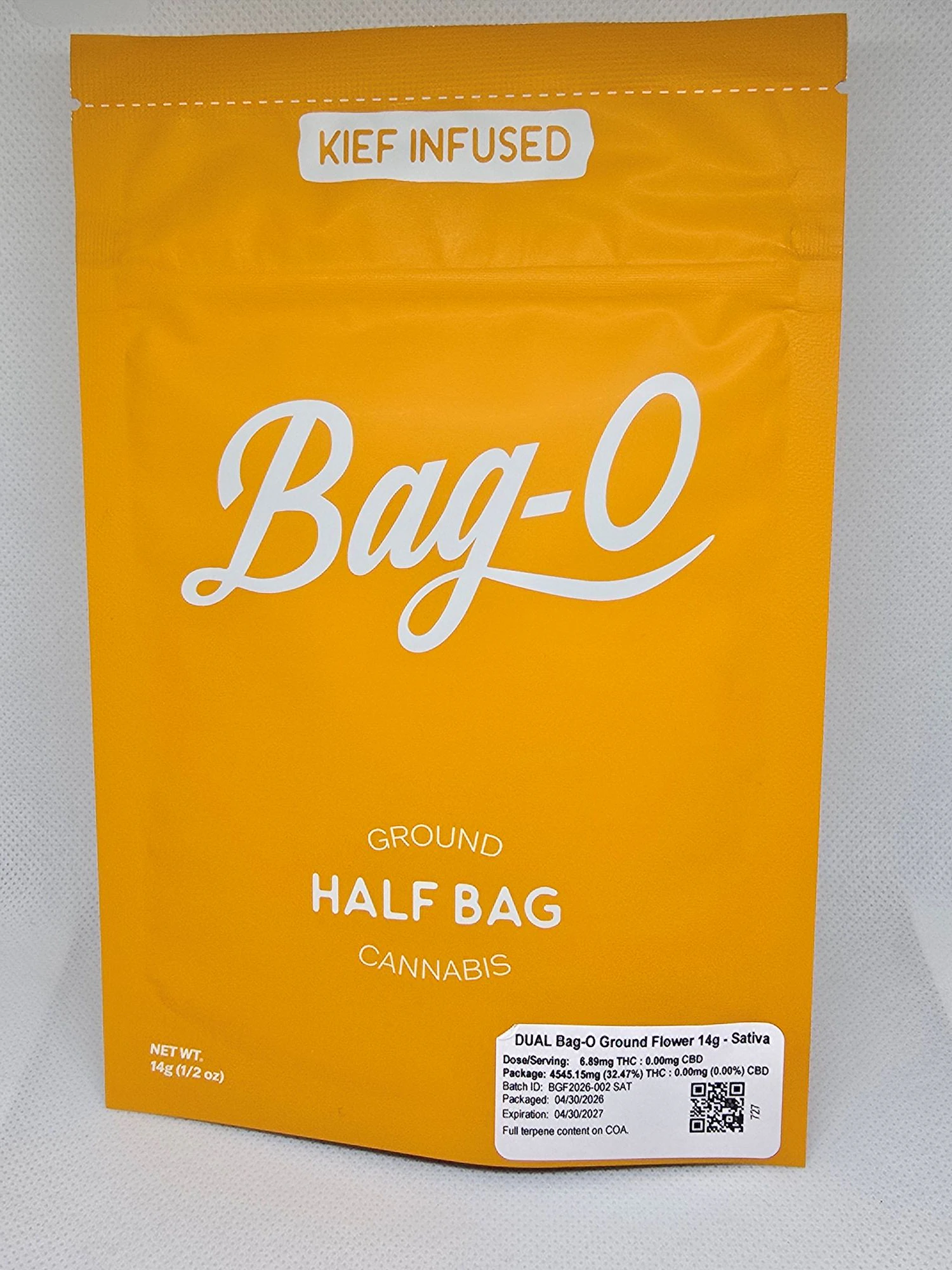 BAG-O - Bag-O - Sativa - Infused Ground Flower - 14g Main Image