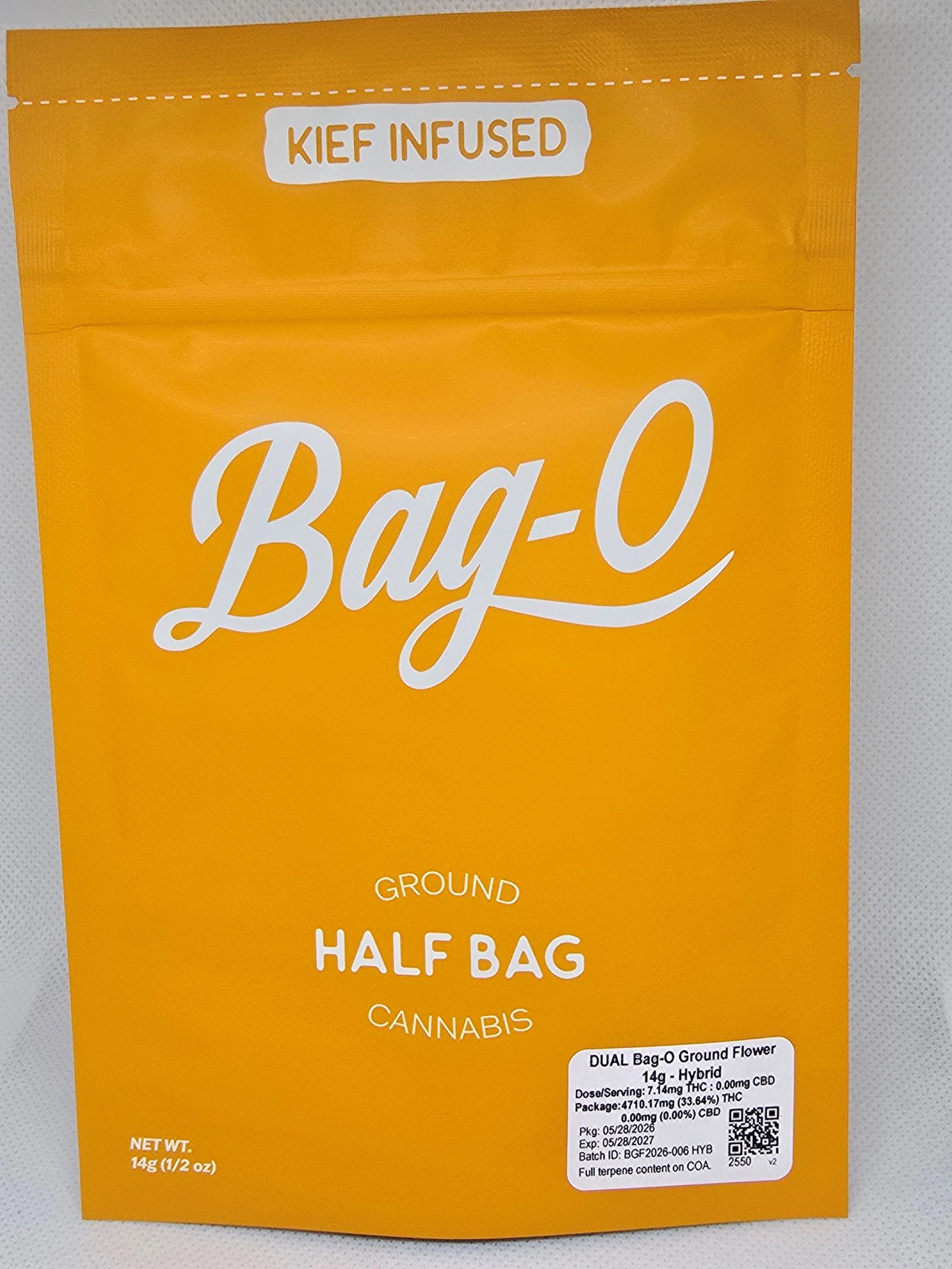 BAG-O - Bag-O - Hybrid - Infused Ground Flower - 14g Main Image