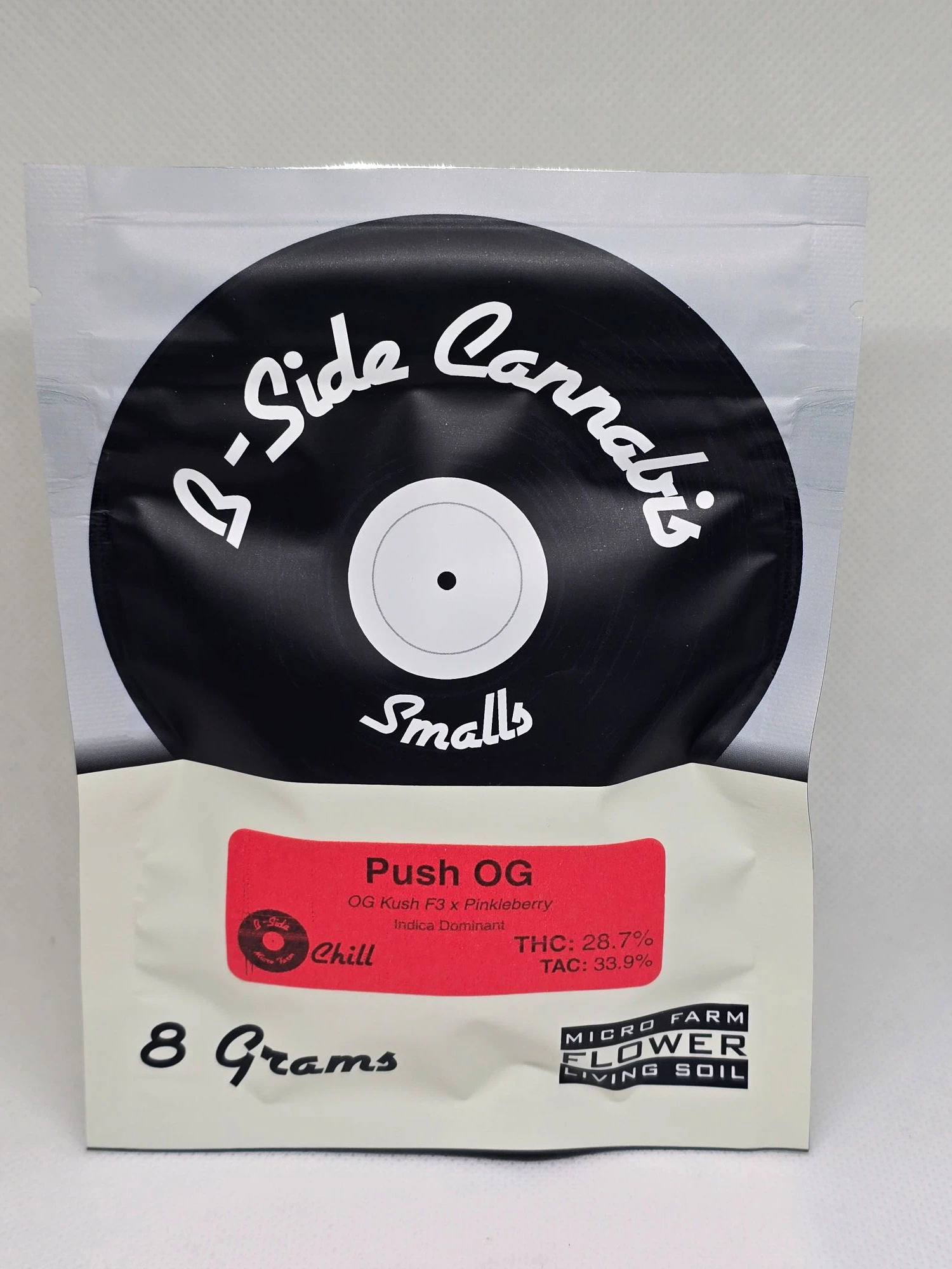 B-Side Cannabis - B-Side - Push OG - Flower - 8g Main Image