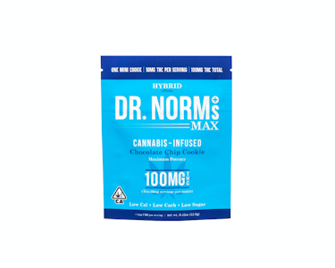 DR. NORM'S - Dr. Norm's - MAX Chocolate Chip Cookie 100mg