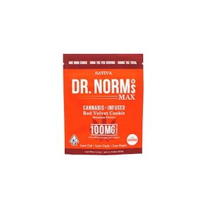 DR. NORM'S - [Dr. Norm's] MAX Cookie - 100mg - Red Velvet (S)