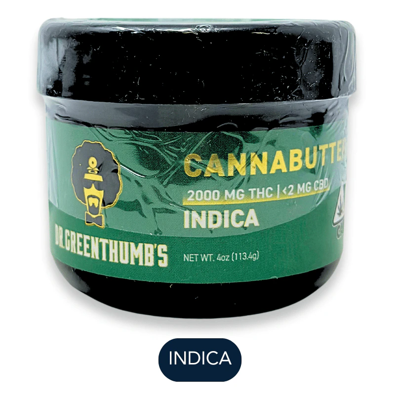 Big Pete's Treats - Big Pete's - Dr Green Thumb - Cannabutter Indica Jar - Edibles - 1000mg Main Image