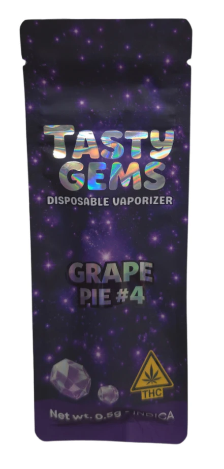 Tasty Gems - Grape Pie #4. 5g- Disposable -Tasty Gems Main Image