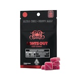 HEAVY HITTERS: MIDNIGHT CHERRY CBN LIGHTS OUT 100MG 5PK GUMMIES