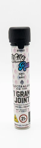 ElectraLeaf - White Runtz -Hybrid- 1g (Pre-Roll) | Electraleaf      -AB1 Front