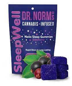 Dr. Norm's - Dr. Norm's Sleepwell Elderberry Nano gummies 100mg