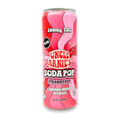Uncle Arnies - Strawberry Soda - 12oz - 100mg