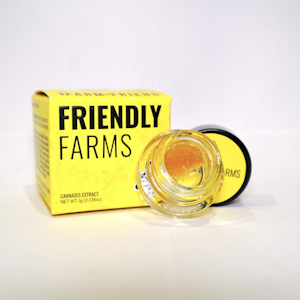 Friendly Farms - Gelato Pie 1g Live Resin Sauce - Friendly Farms