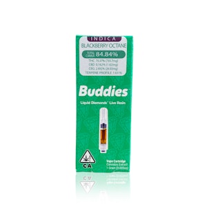 BUDDIES - BUDDIES - Cartridge - Blackberry Octane - Live Resin - Liquid Diamonds - 1G