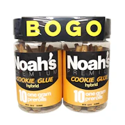 20g Cookie Glue Indoor Pre-Roll BOGO Pack (1g - 10 pack x 2) - Noah's