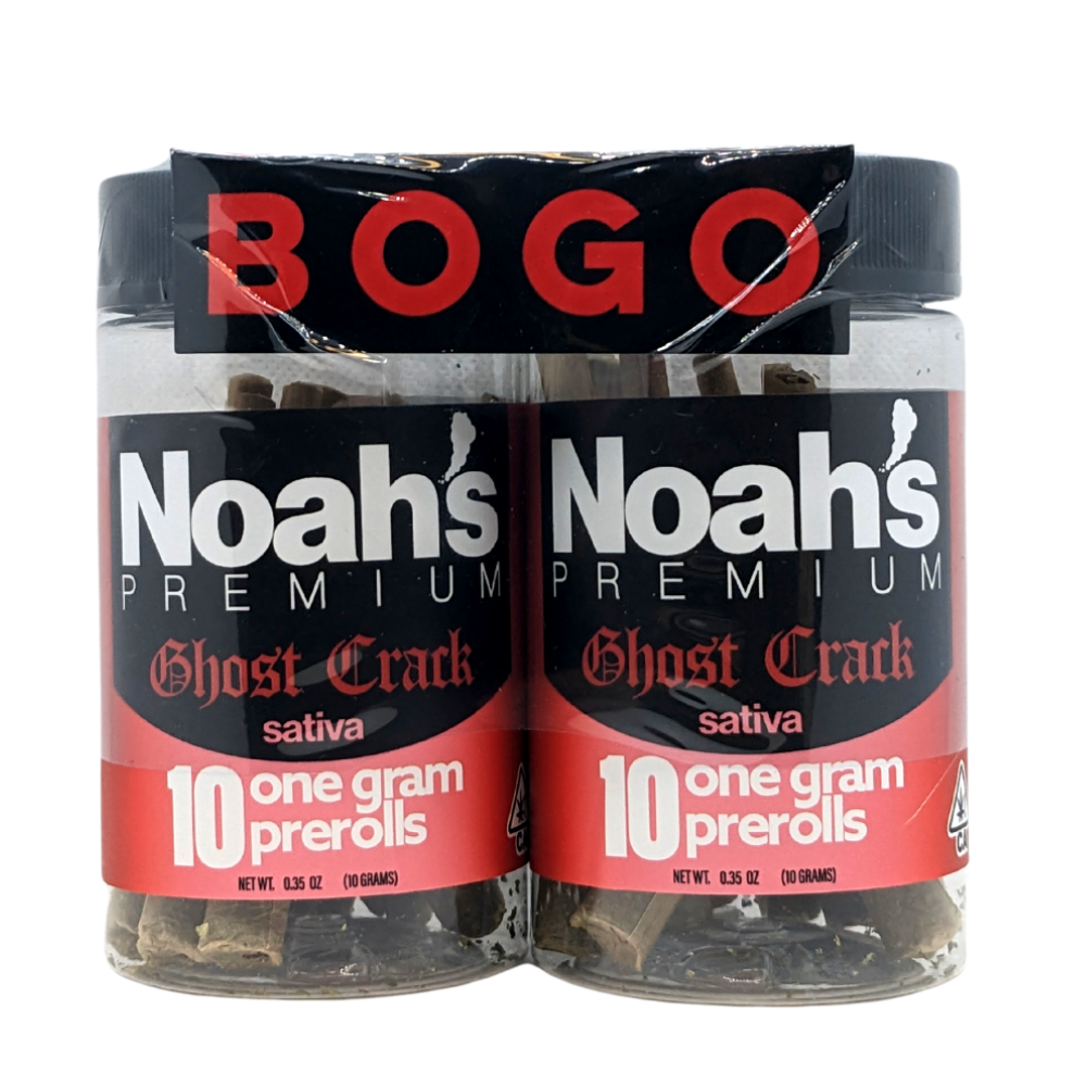 20g Ghost Crack Indoor Pre-Roll BOGO Pack (1g - 10 pack x 2) - Noah's picture