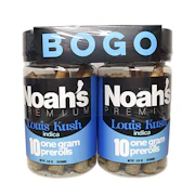 20g Louis Kush Indoor Pre-Roll BOGO Pack (1g - 10 pack x 2) - Noah's