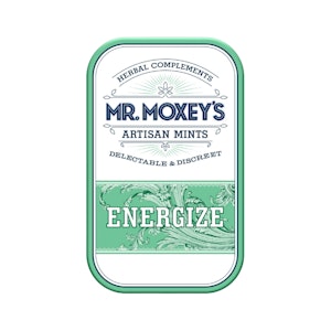 MR. MOXEY'S - Energize Peppermint Mints | 20pc 100mg (THC)
