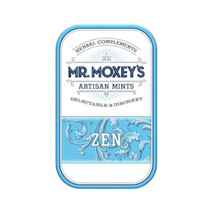 MR. MOXEY'S - Zen Peppermint Mints | 20pc 520mg 1:25 (THC:CBD)