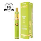 Dime Industries - AIO - Tropical Kiwi Vape Cartridge - 1G
