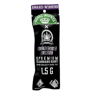 Royal Blunts - Royal Blunts - The Kush Disciple - Wedding Cake - Preroll - 1.5g