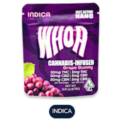 Whoa - Grape 1:1:1 - Gummies - 100mg - 10pk