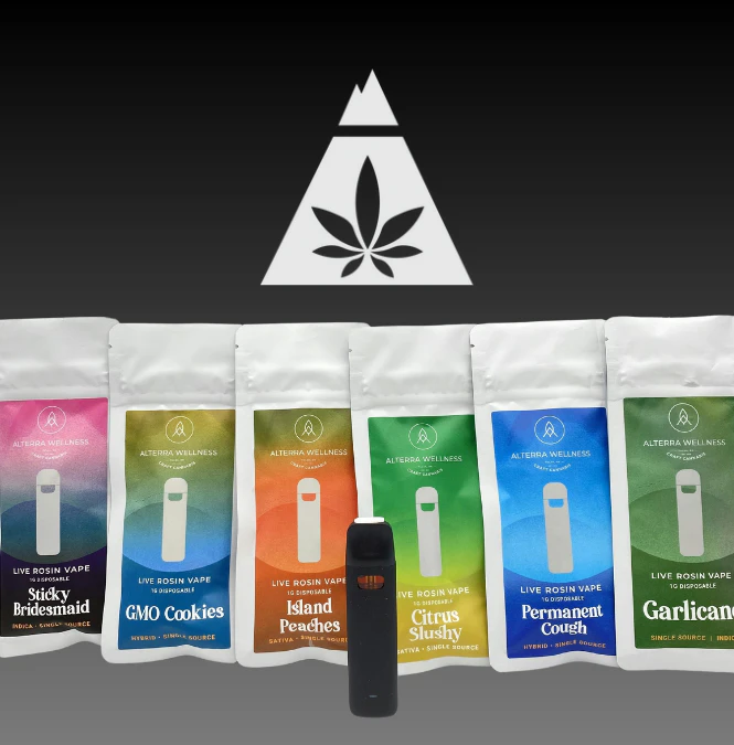 Alterra - ALTERRA | 1G DISPOSABLE LIVE ROSIN - PINOT STOMPER Main Image