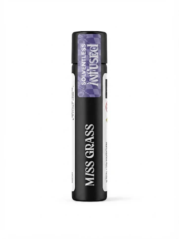 Miss Grass - Gruntz -Hybrid- 35.73% THC | 1G Solventless Hash Infused (Pre-Roll) | Miss Grass - P5 Front