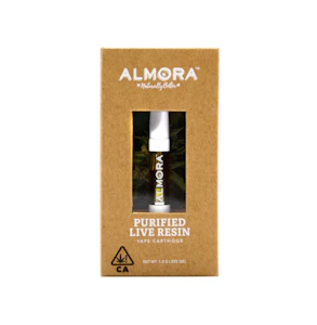 ALMORA FARMS - 1g Skywalker OG 96% - Almora Purified Live Resin Cartridge 1g