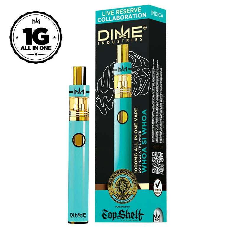 Dime Industries - Dime Whoa-Si-Whoa 1000mg All in One Device Collaboration Main Image
