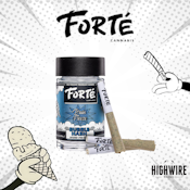 Forte’ Brain Freeze Bubble Hash Preroll (3x.5g)