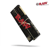 RAW Classic Black Rolling Papers 1-1/4