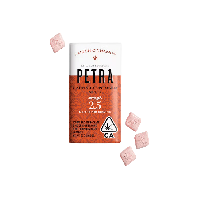 PETRA - Cinnamon Mints | 1:1 CBD:THC | 100mg Main Image