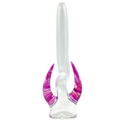 Magizle Glass - XL 2 Horn Dry Straw Puffco