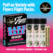 CLAYBOURNE CO: Bake Sale 3 Strain Flight Pack - 3g (H)