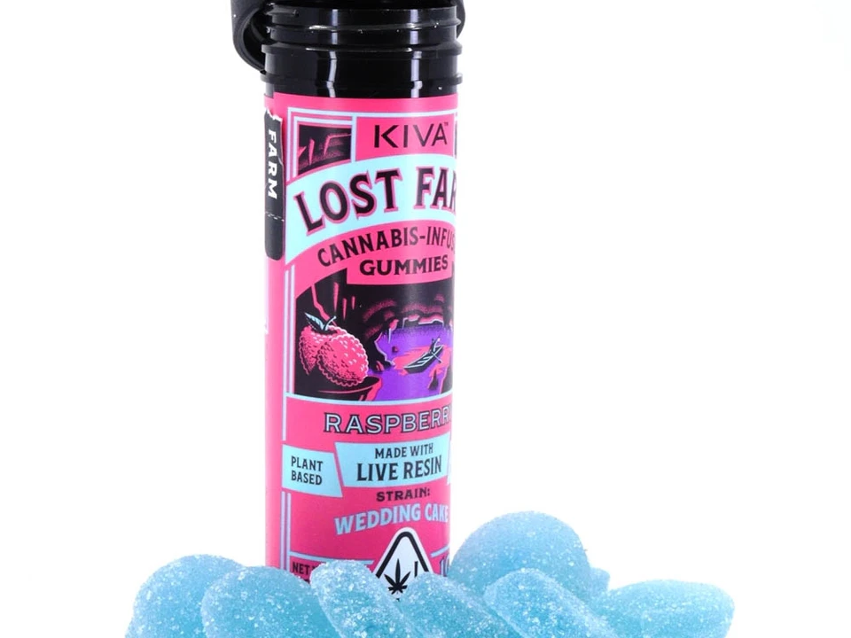 Lost Farm - Raspberry - Wedding Cake Live Resin Gummies Main Image