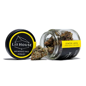 LIT HOUSE - 3.5g Lemon Lava (Indoor Jar) - Lit House