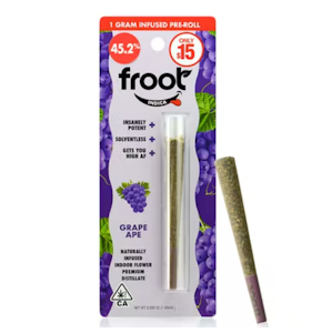 FROOT - Froot Infused Preroll 1g Grape Ape 
