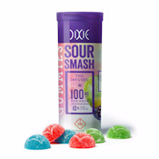 Dixie - Sour Smash (Hybrid) Gummies - 100mg