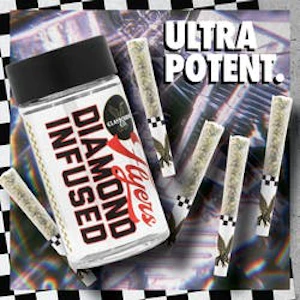 CLAYBOURNE CO. - Claybourne Co. Flyers Diamond Infused - Blue Dream -  5Pk - 2.5G