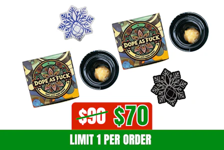 D.A.F. - 22% off 2g D.A.F. Rosin Bundle