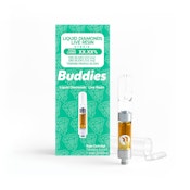 Buddies - Liquid Diamonds Live Resin - Vape Cartridge - London Pound Cake x MAC 1 - 1 Gram